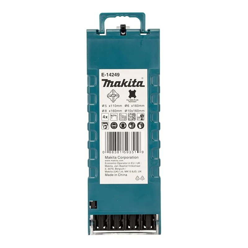 Set of concrete drill bits E-14249 - 4 pcs