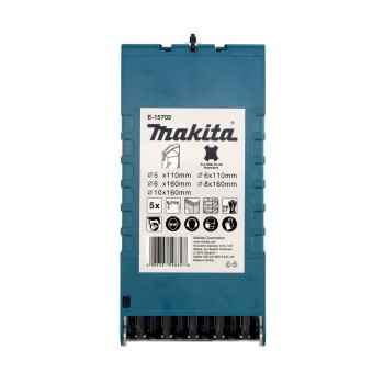 Комплект свредла за бетон E-15702 - 5 бр