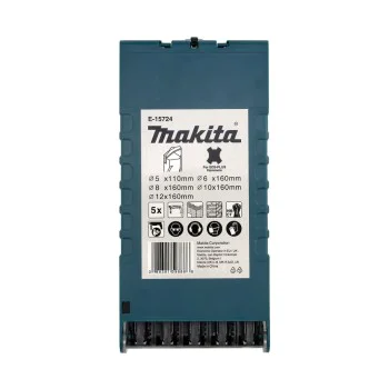 Комплект свредла за бетон E-15724 - 5 бр