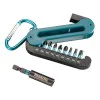 Makita Impact Black Impact Socket Set E-12005, 1/4