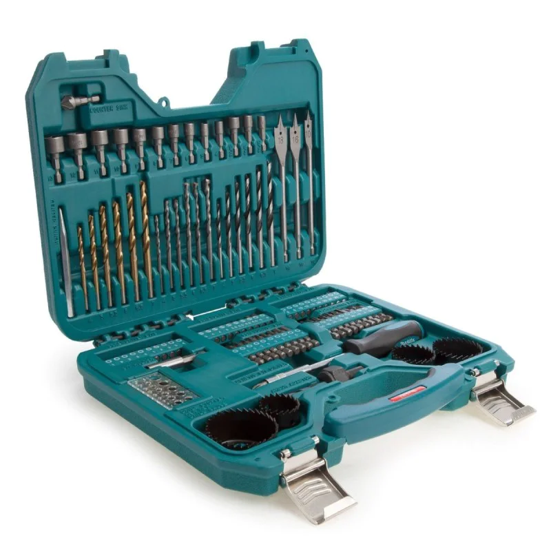 Makita P-90249 Set of accessories with screwdriver and drill 100 pieces