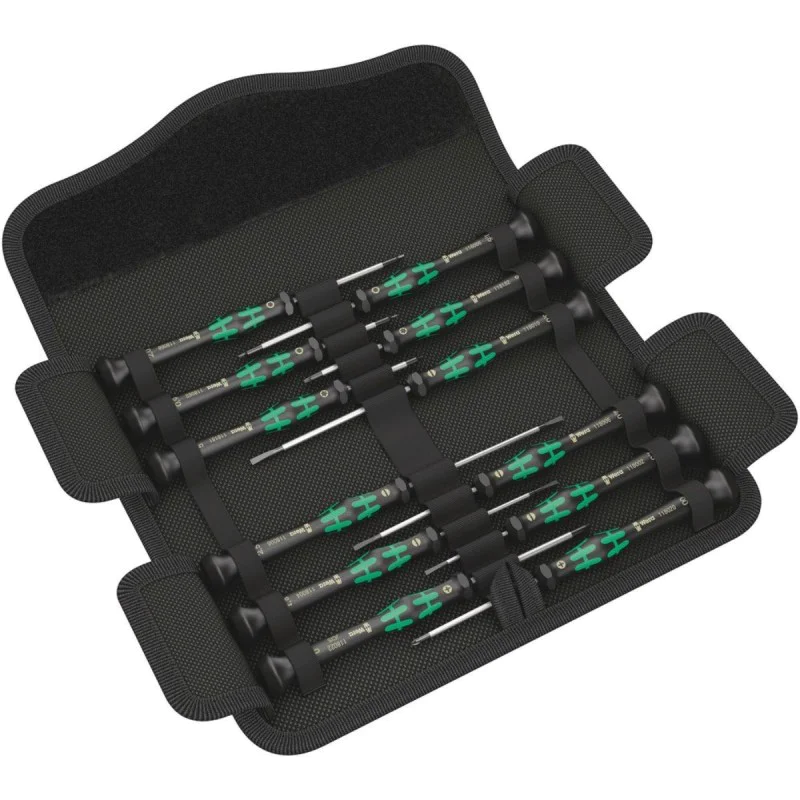 Micro screwdrivers Wera 073675, universal set of 12 pieces