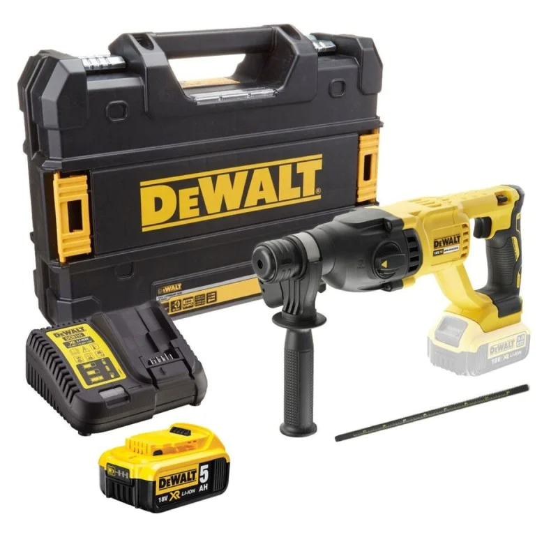 Cordless hammer DeWALT DCH133P1, 18 V, SDS-plus, 2.6 J