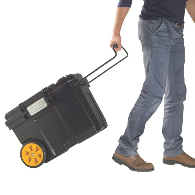 DEWALT DWST1-73598 60 L Plastic Suitcase with Wheels