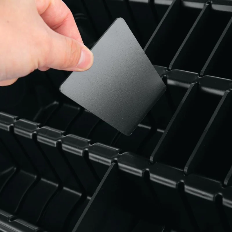 Tray / mat with 3 compartments and 9 Makita P-83696 distributors