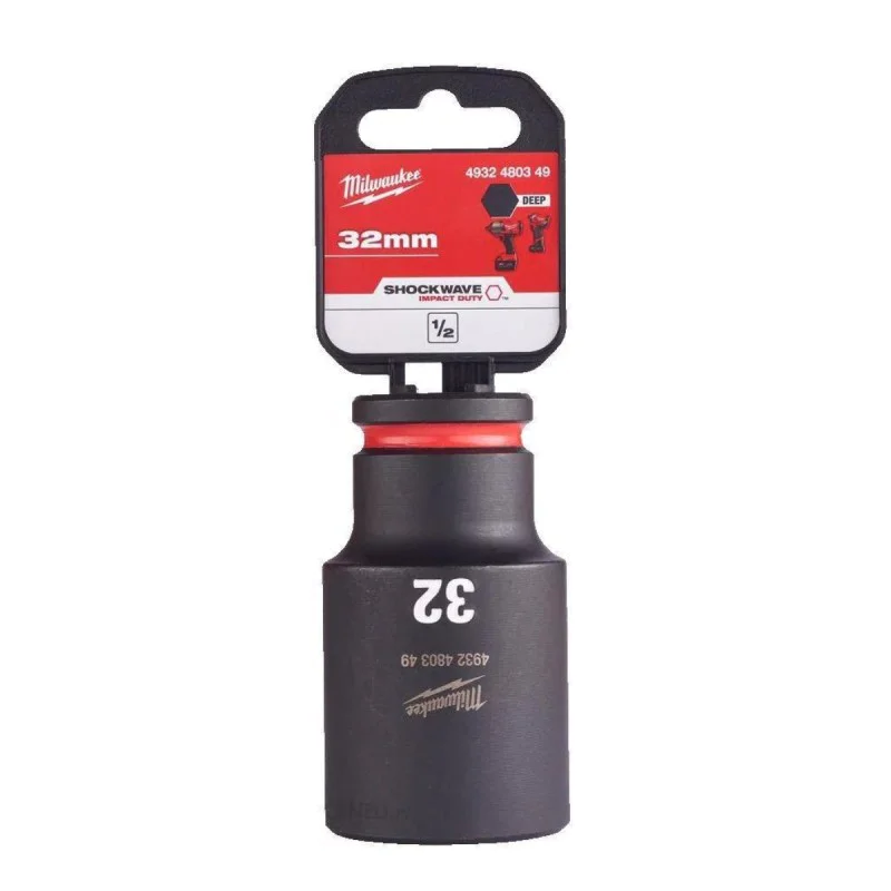 Milwaukee impact socket 32 mm, 1/2