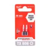 Milwaukee Impact Bits 4932471578 SHOCKWAVE, TXB08, 25mm, 2 pieces