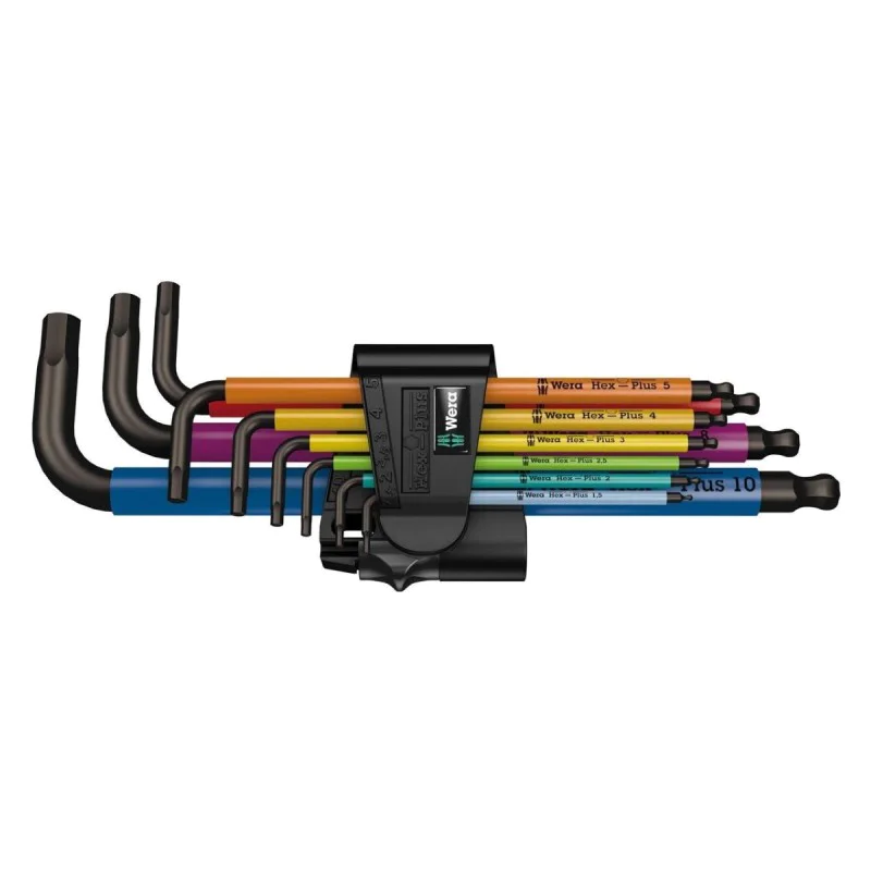 Wera 073593 Multicolour Allen Set - 9 pieces SPKL/9 SM N SB