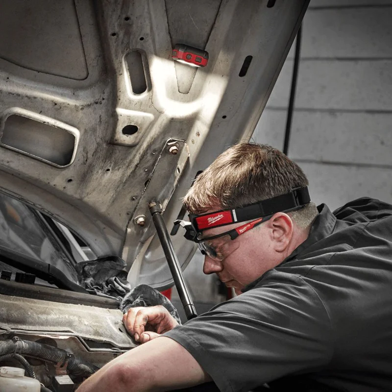 Cordless headlamp Milwaukee IRHL450 USB - 450 LUMENS, IP54