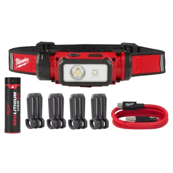 Акумулаторен челник Milwaukee L4 HL2-301 USB - 600 LUMENS, IP54