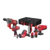 Cordless MILWAUKEE M12 FPP4C-624P machine set