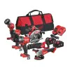 Cordless MILWAUKEE M18FPP6E3-502B machine set