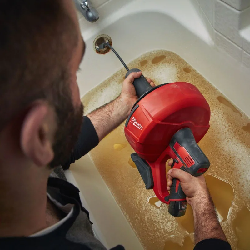 Milwaukee M12 BDC6-0C Cordless Drain Cleaner, 12 V