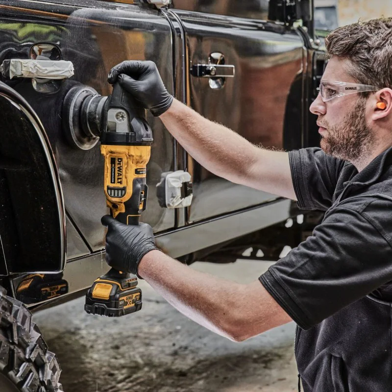 Cordless poly drill DeWALT DCM848P2, 18V, 125mm