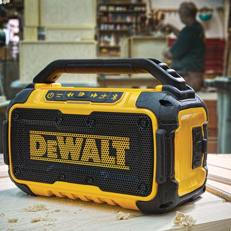 DeWalt DCR011 cordless speaker, Bluetooth