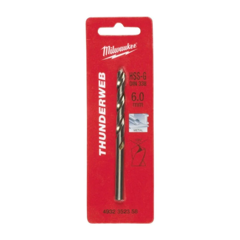 Milwaukee metal drill 6x93mm HSS-G, D338
