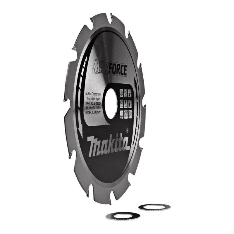 Makita wood saw blade B-08224, TCT, 190mm x 30mm x 12
