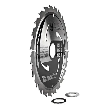 Циркулярен диск за дърво Makita B-08040, TCT, 185мм x 30мм x 24