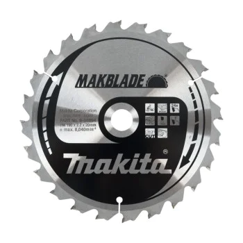 Циркулярен диск за дърво Makita B-08894, TCT, 190мм x 20мм x 24
