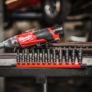 Комплект ударни вложки 1/4" 4-13 мм 12 ЧАСТИ - MILWAUKEE 4932480453