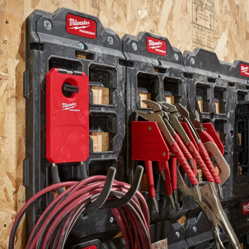 Milwaukee hooks for Packout system