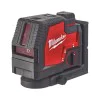 Milwaukee L4CLLP-301C Laser Linear Level, USB, 3.0Ah, dot, green