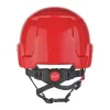 Safety helmet Milwaukee BOLT200, LexanTM, red, ventilated