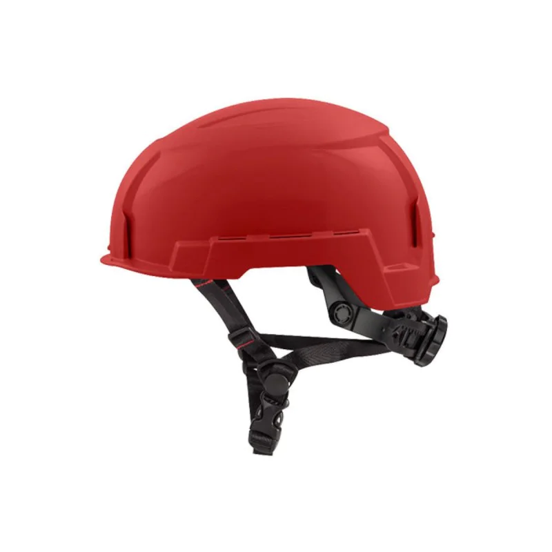 Safety helmet Milwaukee BOLT200, LexanTM, red, ventilated