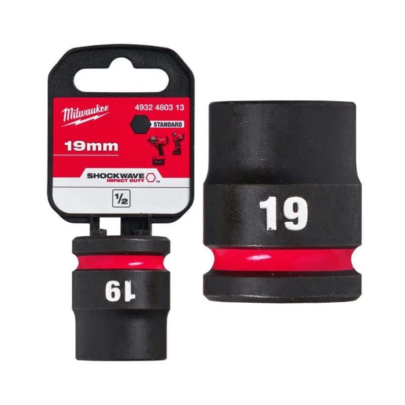 Milwaukee Impact Socket 19 mm 4932480313 - 1/2