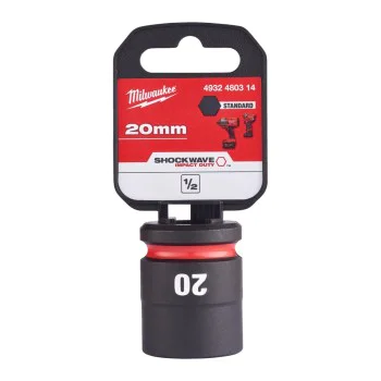 Impact socket 20 mm Milwaukee 4932480314 - 1/2