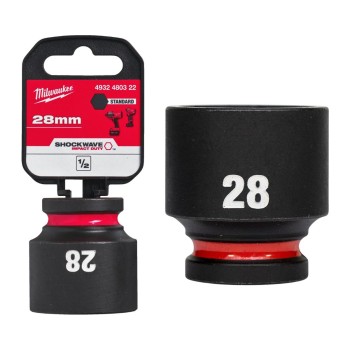 28 mm Milwaukee Impact Socket 4932480322 - 1/2