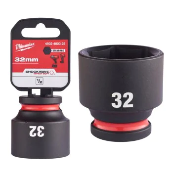 32 mm Milwaukee impact socket 4932480325 - 1/2