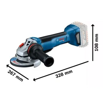 Акумулаторен ъглошлайф BOSCH GWS 18V-10 P, 06019J4101, 125мм, 18 V