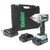 Cordless Wrench Kielder KWT-002-17 3/8'' 18V 2 x 2.0Ah Li-ion - 220Nm Brushless