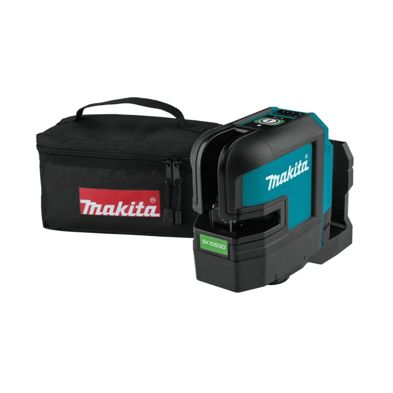 Cordless laser level Makita SK105GDZ, 12 V, 2 lines, green