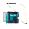 Cordless laser level Makita SK105GDZ, 12 V, 2 lines, green