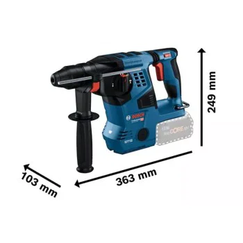 Акумулаторен перфоратор Bosch GBH 18V-28 C Professional 0611920000, 3.3 J, SDS plus + Батерия procore 8.0Ah