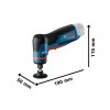 Cordless rotary sanding tool Bosch GWG 12V-50 S Professional, 06013A7000, 12 V