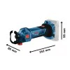 Cordless rotary tool Bosch GCU 18V-30 Professional, 18 V