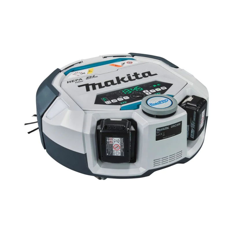 Cordless vacuum cleaner Makita DRC300Z, 18+18 V, 3 L