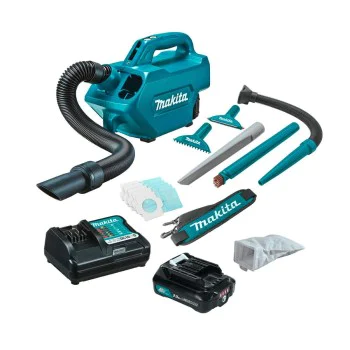 Акумулаторна прахосмукачка за сухо почистване Makita CL121DWA, 12 V, 4,6 kPa