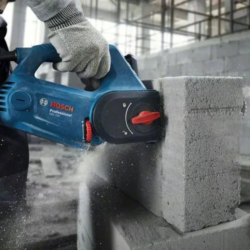 Electric saw for aerated concrete blocks Bosch GAC 250 Professional, AAC