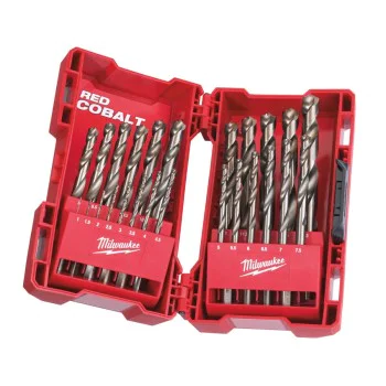 Milwaukee HSSC Cobalt Metal Drill Bits,1-13mm, - 25 pcs. 4932352471