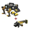 Cordless DeWALT DCK2051H2T+DCG405N 18V, DCD800, DCF850