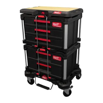 Куфари с чекмеджета и количка Milwaukee 4932492892, Packout