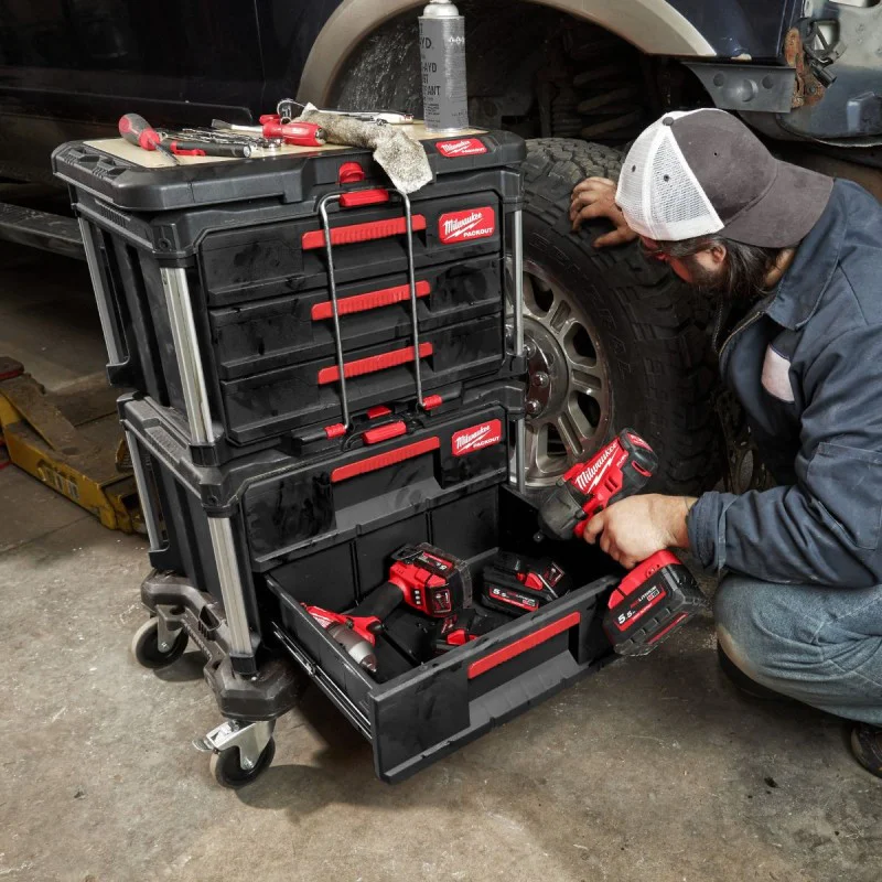 Milwaukee Drawer and Cart Cases 4932492892, Packout