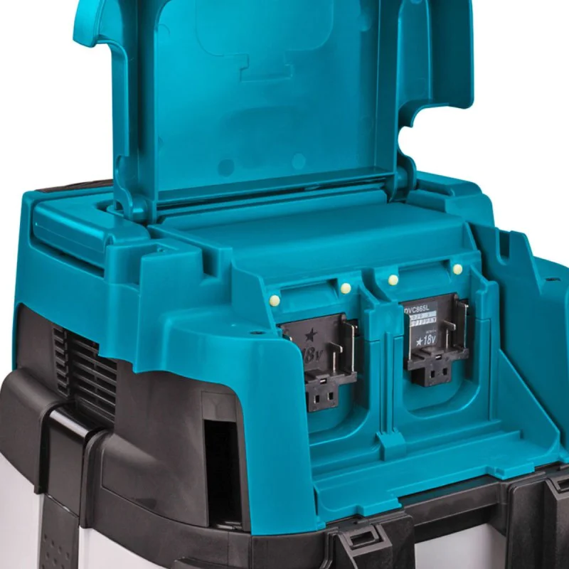 Makita Cordless vacuum cleaner DVC155LZ, 18 + 18V, 15/12 L, 11 kPa