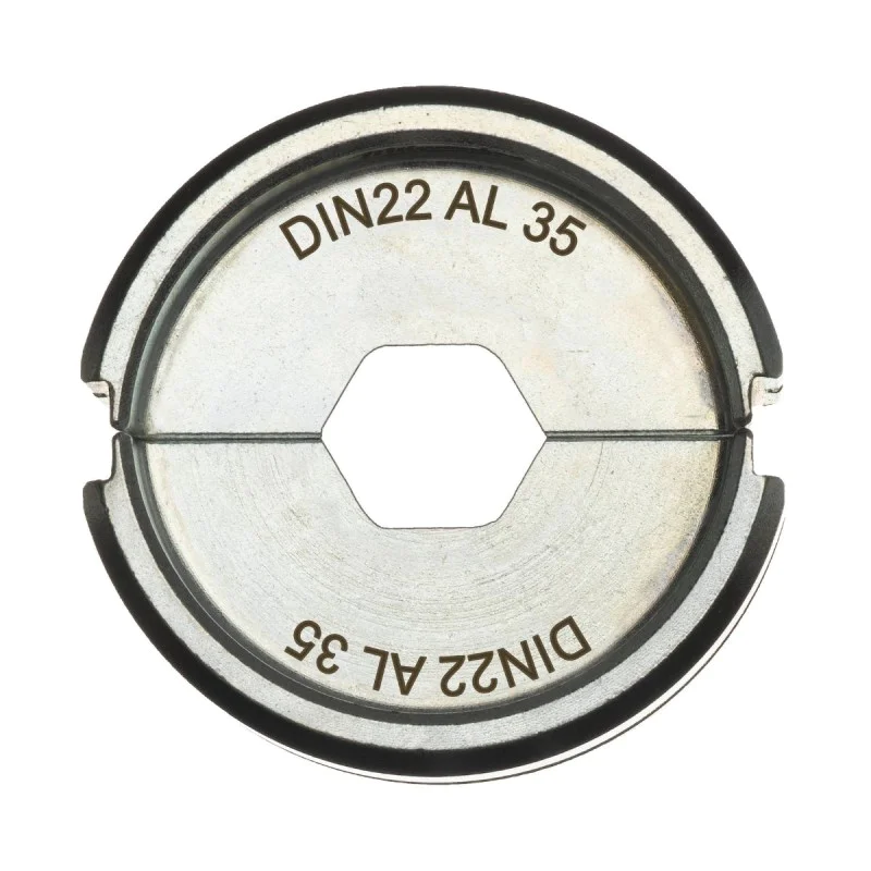 Milwaukee DIN22 ALU 35, Hex aluminium crimping dies