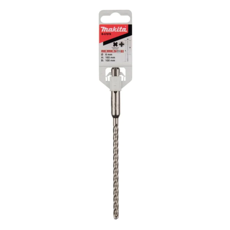 Concrete drill Nemesis || Makita B-57978, 165 x 6 mm, SDS-Plus