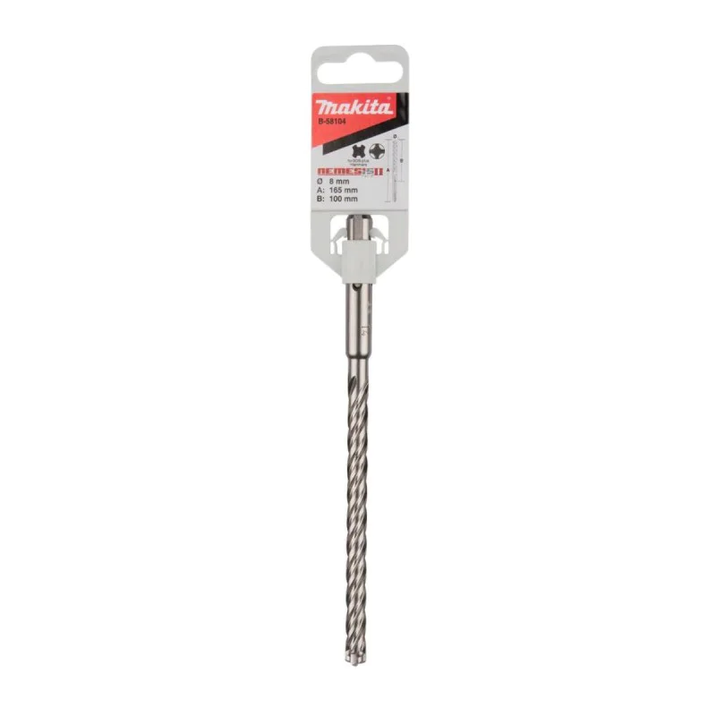 Concrete drill Nemesis || Makita B-58104, 165 x 8 mm, SDS-Plus